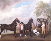 STUBBS, George The Prince of Wales' Phaeton (mk25) China oil painting reproduction